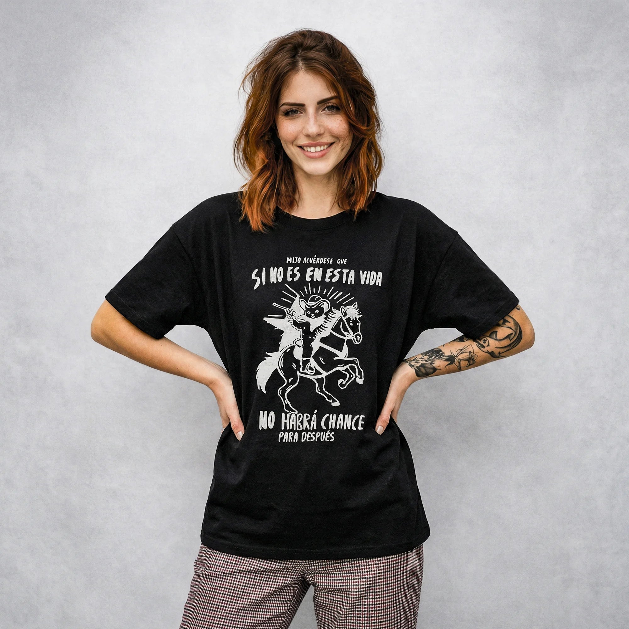 Camiseta Oversized MIJO Feminina Preto
