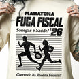 Camiseta Oversized MaratonaFiscal Feminina Off-White