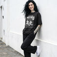 Camiseta Oversized MaratonaFiscal Feminina Preto