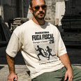 Camiseta Oversized MaratonaFiscal Masculina Off-White