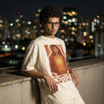 Camiseta Oversized MeuCorpo Masculina Off-White