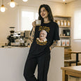 Camiseta Oversized NaoTeRendas Feminina Preto