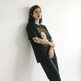 Camiseta Oversized NaoTeRendas Feminina Preto
