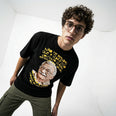 Camiseta Oversized NaoTeRendas Masculina Preto