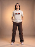 Camiseta Oversized O Afeto Te Afeta? - Feminina Off-White