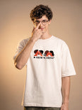Camiseta Oversized O Afeto Te Afeta? - Masculina Off-White
