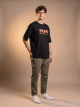 Camiseta Oversized O Afeto Te Afeta? - Masculina Preto