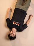 Camiseta Oversized O Afeto Te Afeta? - Masculina Preto