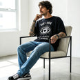Camiseta Oversized OLHOS-AMOR Masculina Preto