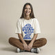 Camiseta Oversized cabecamedos Feminina Off-White