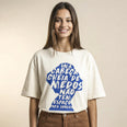 Camiseta Oversized cabecamedos Feminina Off-White