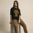 Camiseta Oversized cabecamedos Feminina Preto