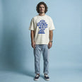 Camiseta Oversized cabecamedos Masculina Off-White