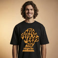 Camiseta Oversized cabecamedos Masculina Preto