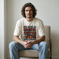 Camiseta Oversized coragens Masculina Off-White