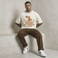 Camiseta Oversized migramos Masculina Off-White