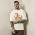 Camiseta Oversized migramos Masculina Off-White