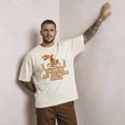 Camiseta Oversized migramos Masculina Off-White