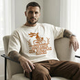 Camiseta Oversized migramos Masculina Off-White