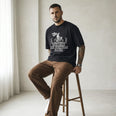 Camiseta Oversized migramos Masculina Preto