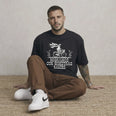 Camiseta Oversized migramos Masculina Preto