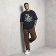Camiseta Oversized migramos Masculina Preto