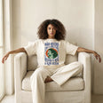 Camiseta Oversized naoquero Feminina Off-White