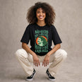 Camiseta Oversized naoquero Feminina Preto