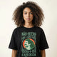Camiseta Oversized naoquero Feminina Preto