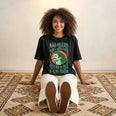Camiseta Oversized naoquero Feminina Preto