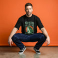 Camiseta Oversized naoquero Masculina Preto