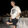 Camiseta Oversized pecoprotecao Masculina Off-White