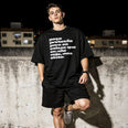 Camiseta Oversized pecoprotecao Masculina Preto