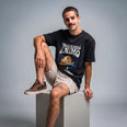 Camiseta Oversized Procurando Animo Masculina Preto 04