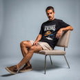 Camiseta Oversized Procurando Animo Masculina Preto 06