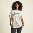 Camiseta Oversized tudomove Feminina Off-White