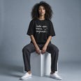 Camiseta Oversized tudomove Feminina Preto
