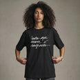 Camiseta Oversized tudomove Feminina Preto