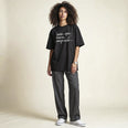 Camiseta Oversized tudomove Feminina Preto