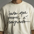 Camiseta Oversized tudomove Masculina Off-White