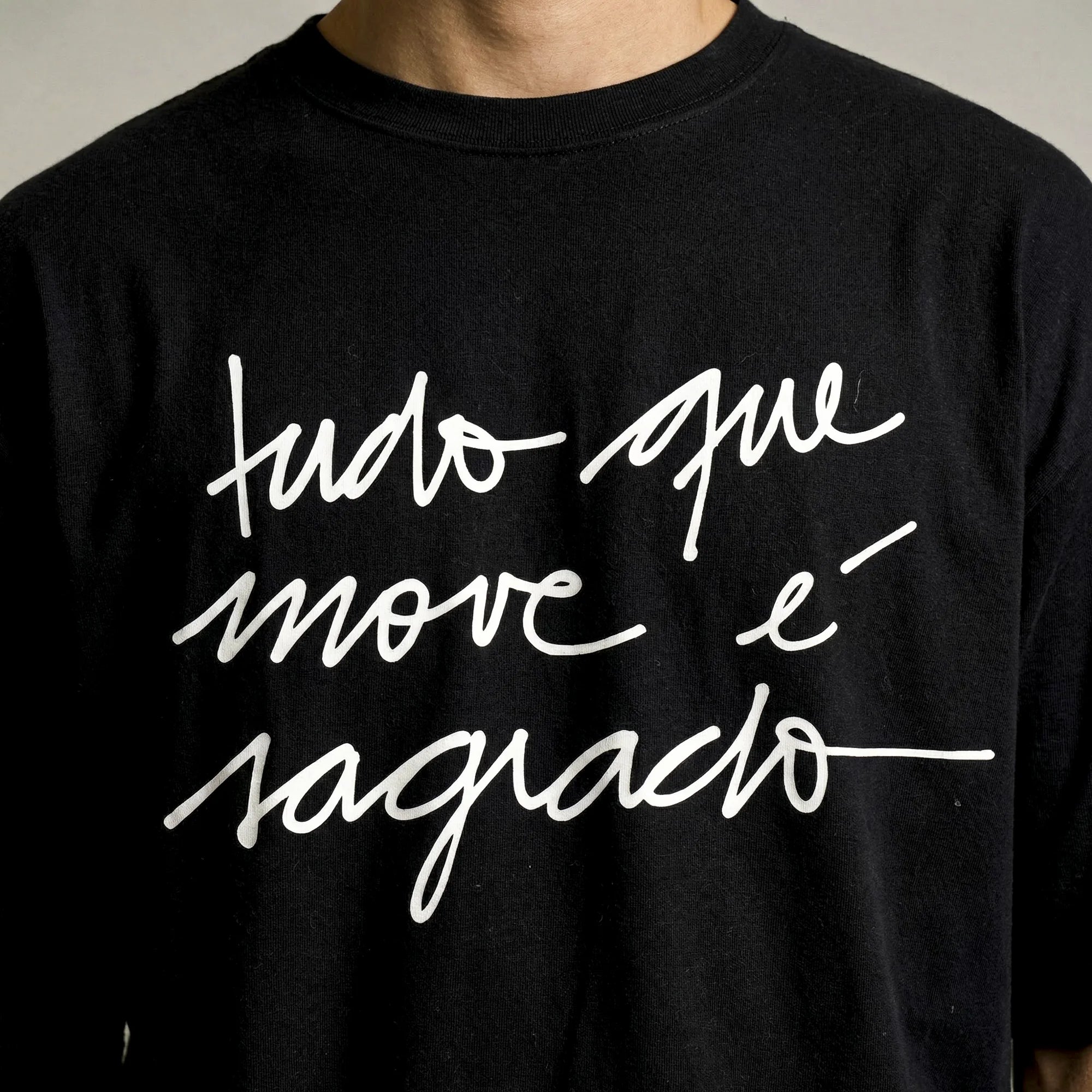 Camiseta Oversized tudomove Masculina Preto