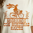 Camiseta Oversized unknown Feminina Off-White