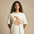 Camiseta Oversized unknown Feminina Off-White