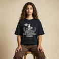 Camiseta Oversized unknown Feminina Preto