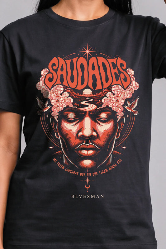 Camiseta Básica 20 Ligações Feminina Preto