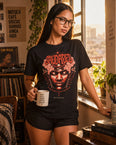 Camiseta Básica 20 Ligações Feminina Preto
