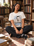 Camiseta Básica Carlos Marighella Feminina Off-White