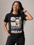 Camiseta Básica Carlos Marighella Feminina Preto
