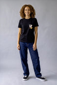 Camiseta Básica Divã Brasileiro Feminina Preto