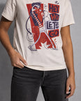 Camiseta Básica Hey Ho Let's Go Feminina Off-White